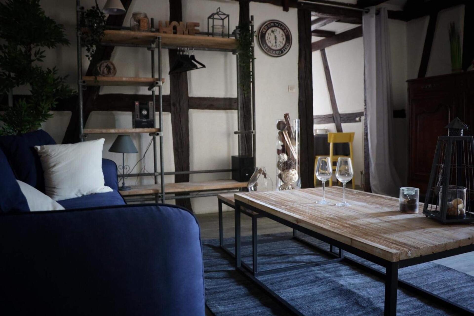 Ferienwohnung Sous Les Toits Du Zinc - Climatise Colmar Exterior foto